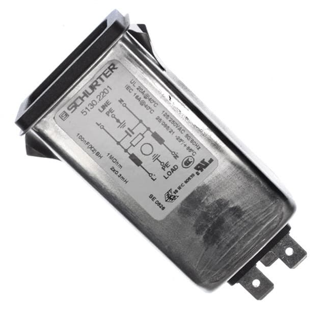 5130.2201 SCHURTER Inc.  Módulos de entrada de energía (PEM)